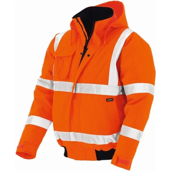 TeXXor Arbeitsjacke Whistler, 4119, Warnschutzjacke, Signalorange, Wasserdicht, Gr. M 1