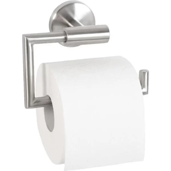 Bremermann Toilettenpapierspender PIAZZA 9463, Metall, Für 1 Kleinrolle, Silber 1