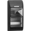 Katrin Toilettenpapierspender 104452, Kunststoff, Für 2 Kleinrollen, Schwarz 4