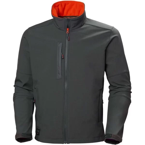 Helly Hansen Helly-Hansen Arbeitsjacke Kensington 74231, Softshelljacke, Grau, Wasserdicht, Größe XXL 1