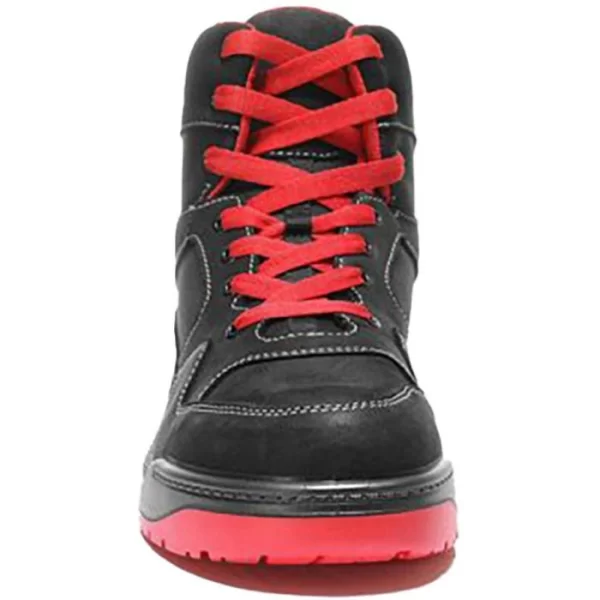 ELTEN Sicherheitsschuhe Maverick Black Mid, S3 ESD, Stiefel, Unisex, Echt Leder, Schwarz, Gr. 42 5