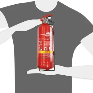 Gloria Feuerlöscher FBDP 2, 2 Liter, 8A, 55B, 40F, Fettbrand, Schaum, Frostsicher 15
