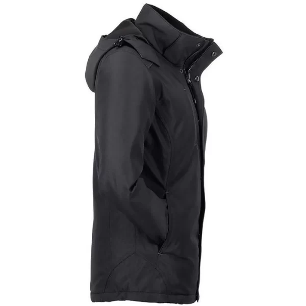 Planam Arbeitsjacke Norit 6440048, Damen, Winterjacke, Schwarz, Wasserdicht, Größe M 4