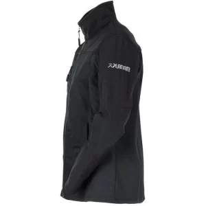 Planam Arbeitsjacke Norit Hybridjacke, Damen, Softshelljacke, Schwarz, Winddicht, Größe L / 44 13