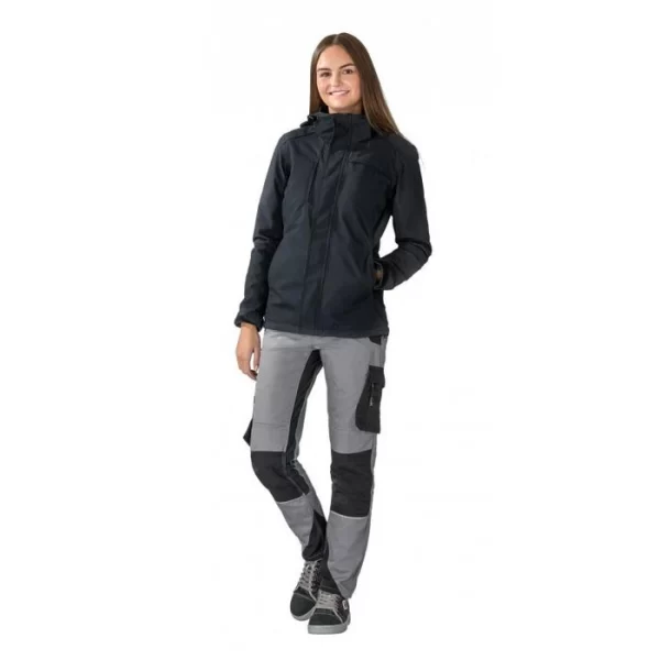 Planam Arbeitsjacke Norit 6440048, Damen, Winterjacke, Schwarz, Wasserdicht, Größe M 3