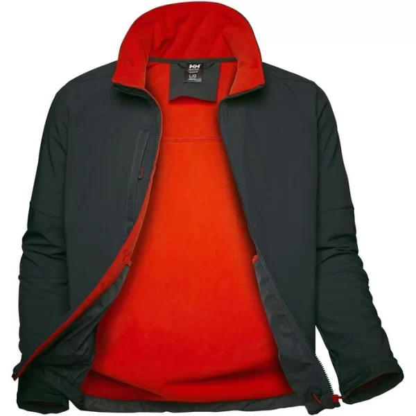 Helly Hansen Helly-Hansen Arbeitsjacke Kensington 74231, Softshelljacke, Grau, Wasserdicht, Größe XXL 5