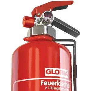 Gloria Feuerlöscher FBDP 2, 2 Liter, 8A, 55B, 40F, Fettbrand, Schaum, Frostsicher 11