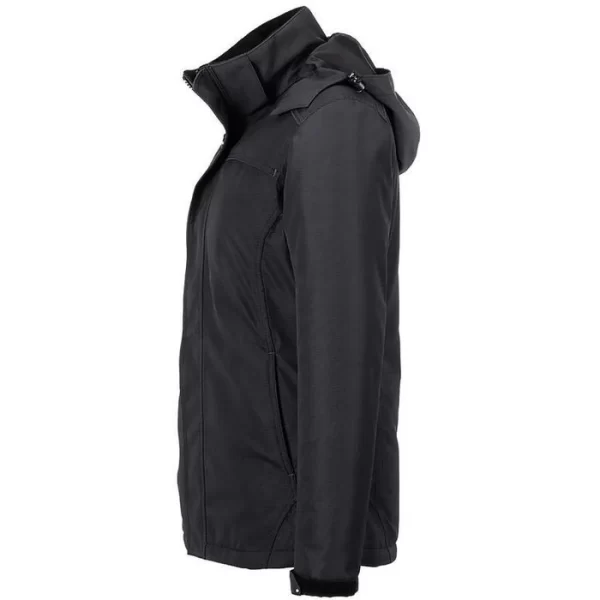 Planam Arbeitsjacke Norit 6440048, Damen, Winterjacke, Schwarz, Wasserdicht, Größe M 5