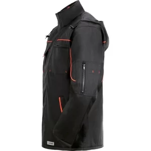 Planam Arbeitsjacke Piper, 3535056, Winterjacke, Schwarz, Wasserdicht, Größe XL 11