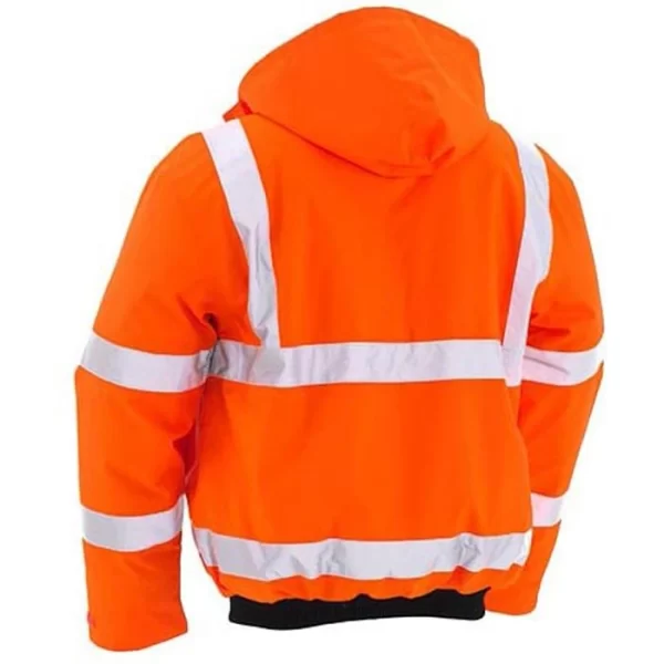TeXXor Arbeitsjacke Whistler, 4119, Warnschutzjacke, Signalorange, Wasserdicht, Gr. M 3