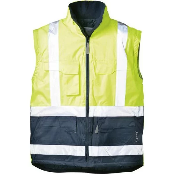 Elysee Arbeitsjacke JEKYLL Warnschutzparka 23421-5, Warnschutzjacke, Gelb-blau, Wasserdicht, Größe 3XL 4
