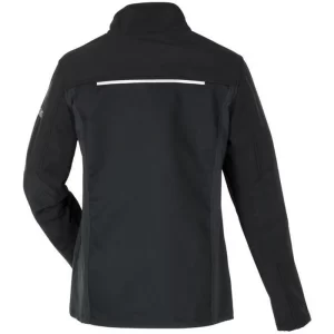 Planam Arbeitsjacke Norit Hybridjacke, Damen, Softshelljacke, Schwarz, Winddicht, Größe L / 44 15