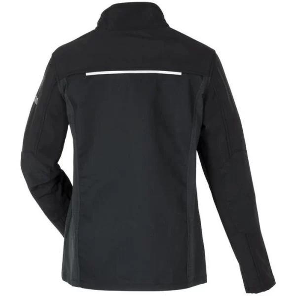 Planam Arbeitsjacke Norit Hybridjacke, Damen, Softshelljacke, Schwarz, Winddicht, Größe L / 44 6