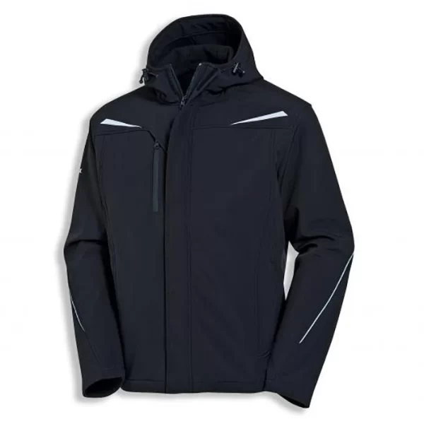 Uvex Arbeitsjacke SyneXXo, 8906812, Softshelljacke, Schwarz, Winddicht, Größe XL 1