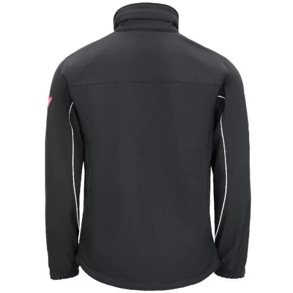 NITRAS Arbeitsjacke Motion Tex Light, 7150, Softshelljacke, Schwarz, Größe XL 4