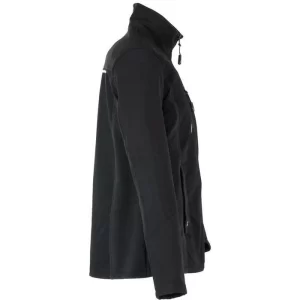 Planam Arbeitsjacke Norit Hybridjacke, Damen, Softshelljacke, Schwarz, Winddicht, Größe L / 44 11