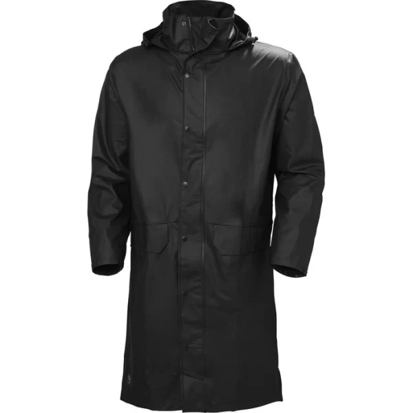 Helly Hansen Helly-Hansen Arbeitsjacke Voss, 70186, Regenmantel, Schwarz, Wasserdicht, Größe L 1