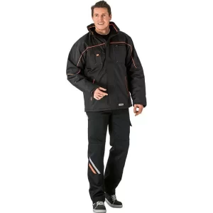 Planam Arbeitsjacke Piper, 3535056, Winterjacke, Schwarz, Wasserdicht, Größe XL 15